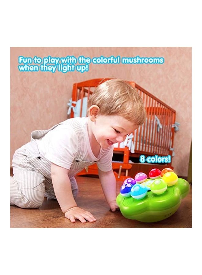 بست ليرنينج لعبة تعليمية تفاعلية مُضيئة بتصميم على شكل حديقة الفطر مُخصصة للأطفال حديثي المشي - Image 4