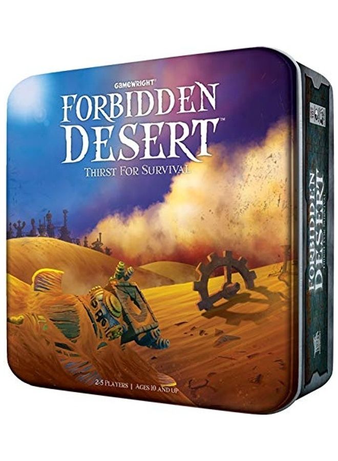 Gamewright Forbidden Desert The Cooperative Strategy Survival Desert Board Game  - Image 1