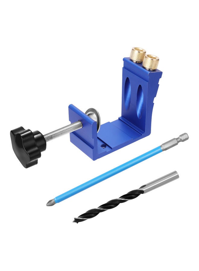 Woodworking Oblique Hole Locator Blue  - Image 1