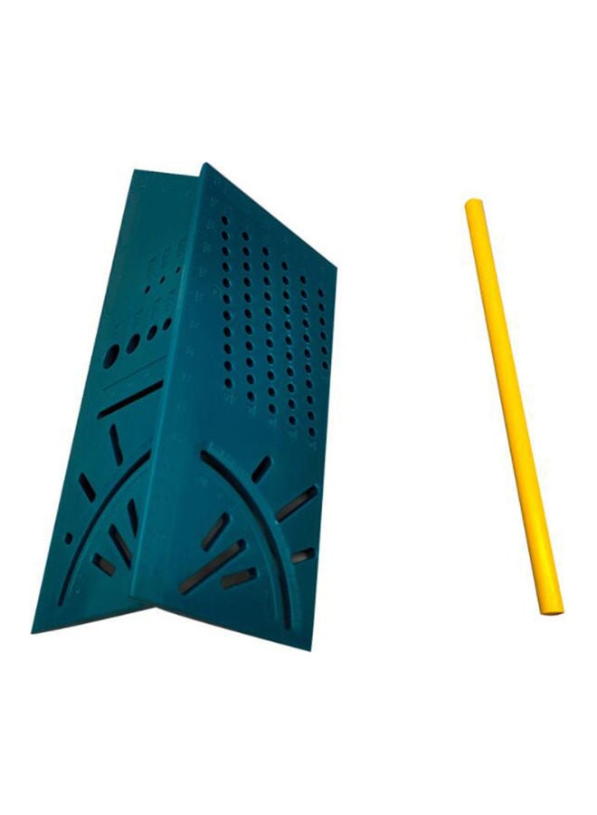 Wood Working Ruler Green/Yellow - Image 1