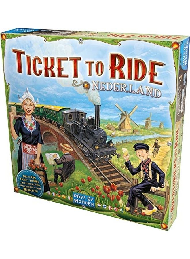 دايز أوف ووندر Ticket To Ride Nederland Board Expansion Game - Image 4