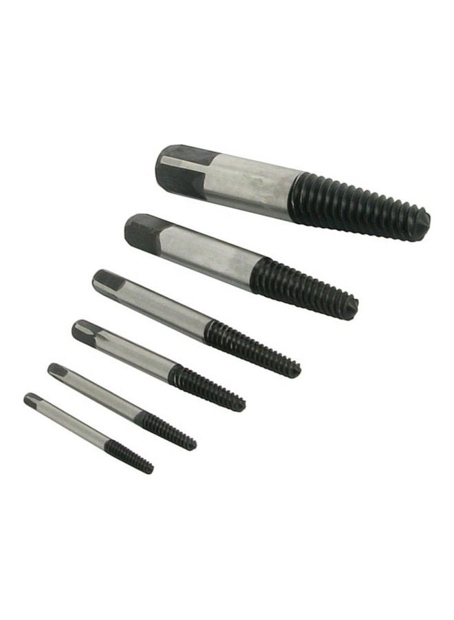 Generic - 6-Piece Screw Extractor Multicolour - Image 1