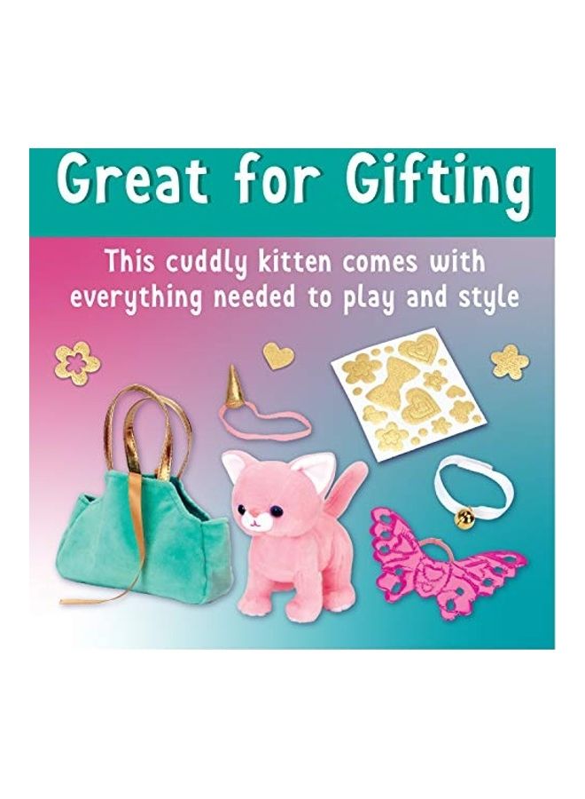 Creativity for Kids Cuddly Kitten Plush Toy with Accessories - Image 3