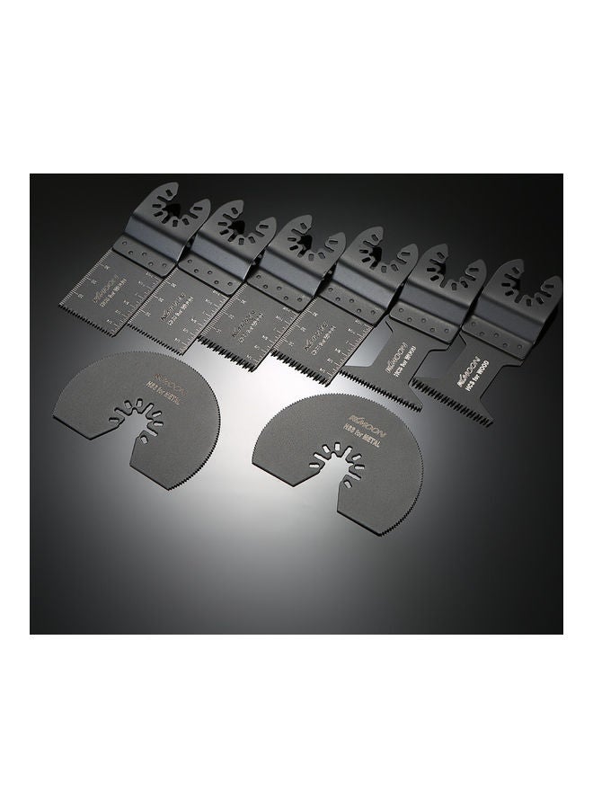 KKmoon 20-Piece Saw Web Silver/Black - Image 3