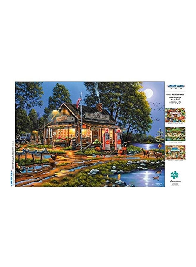 بافلو جايمز 500-Piece Eugene's Gas & Grocery Jigsaw Puzzle Set - Image 4