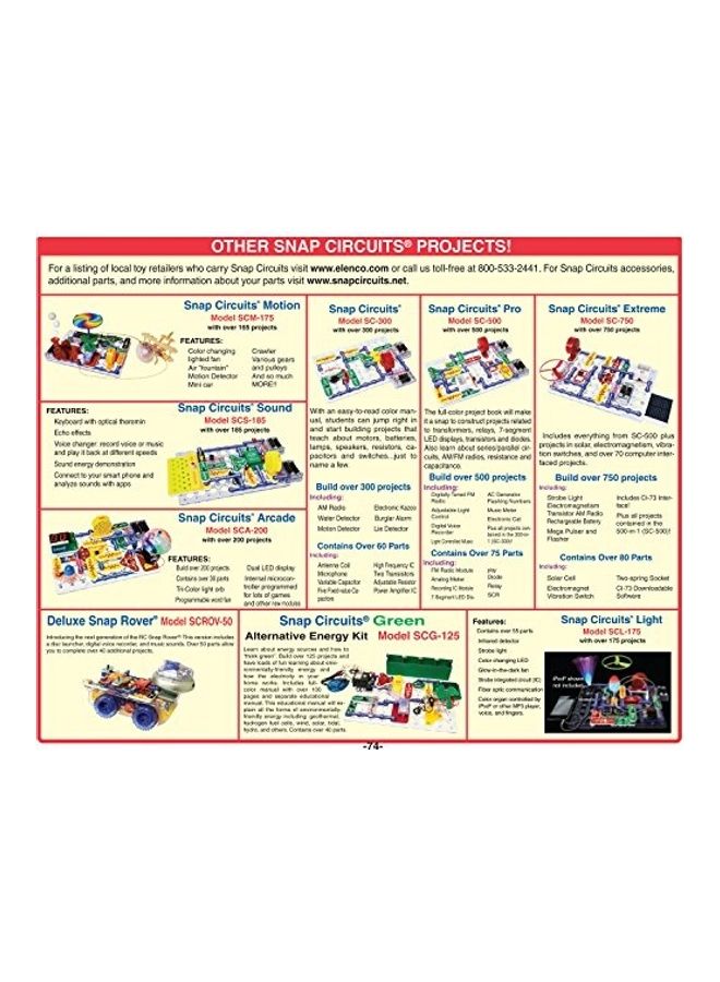 Snap Circuits Arcade Electronic Exploration Kit - Image 3