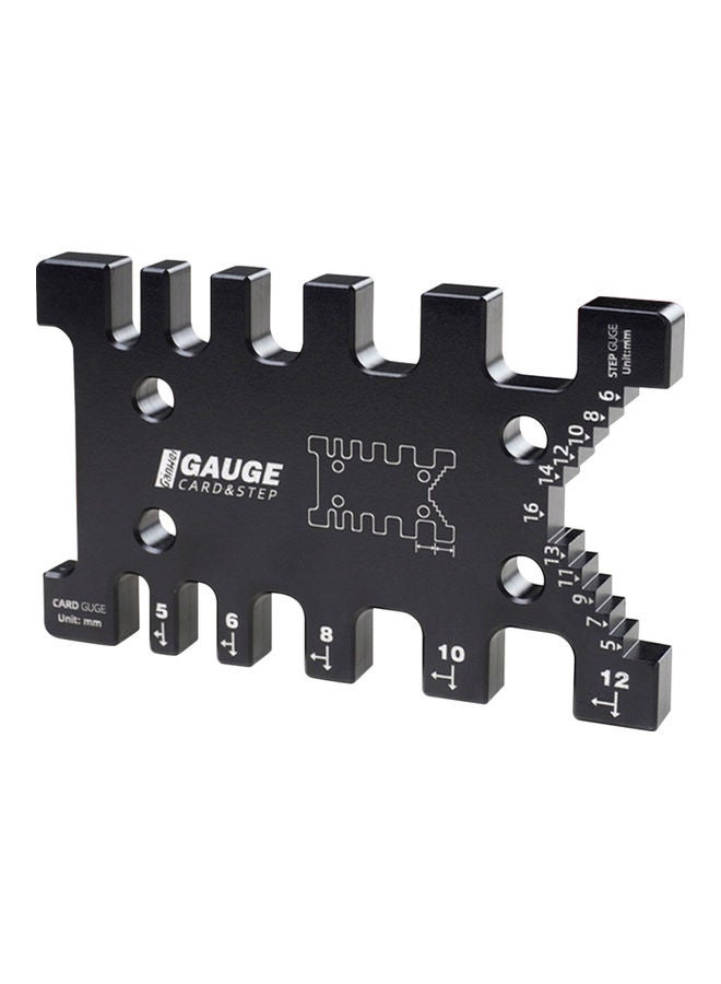 Generic Woodworker Tenon Gauge Black  - Image 1