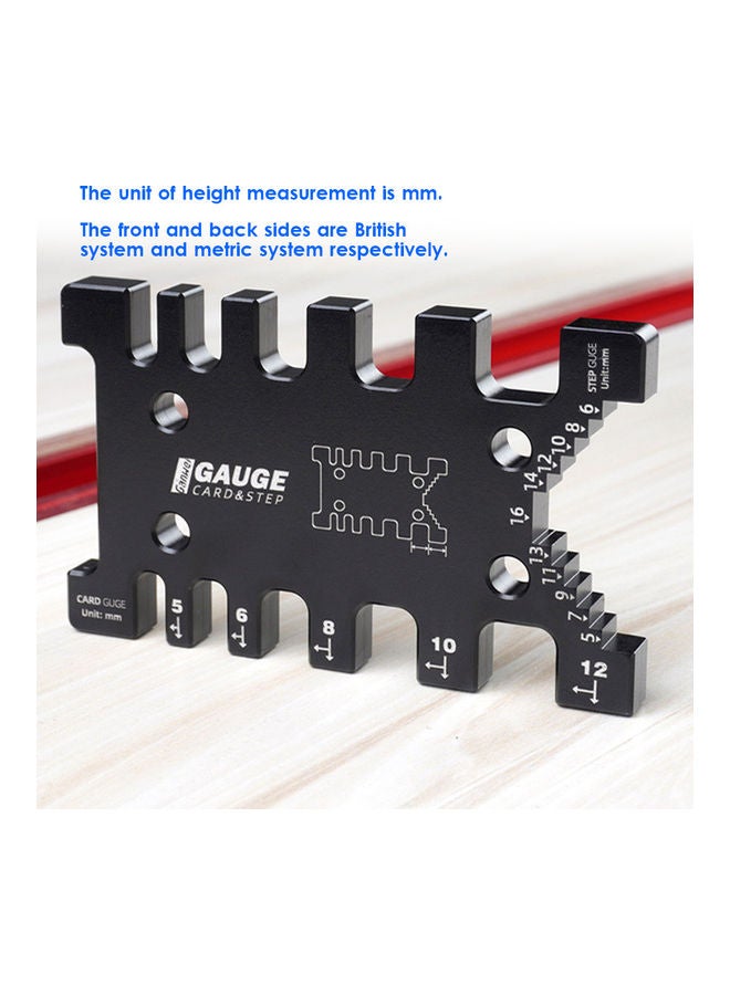Generic Woodworker Tenon Gauge Black  - Image 5