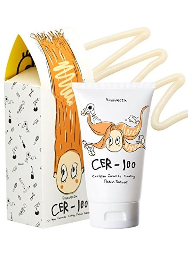 Elizavecca - CER-100 Collagen Coating Hair Protein Treatment White 100ml - Image 1