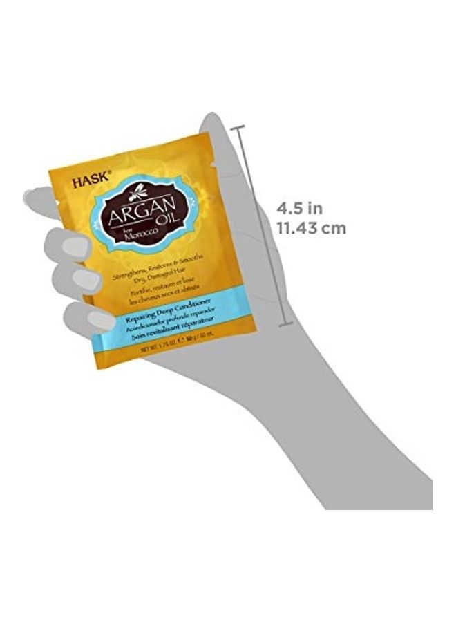 هاسك بلسم علاجي عميق لإصلاح جميع أنواع الشعر من قطعتين أصفر 50ملليلتر - Image 5