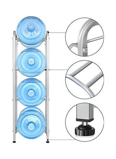 ARTC 4 Tier Water Bottle Storage Rack Assorted Colour 108cm  - Image 3
