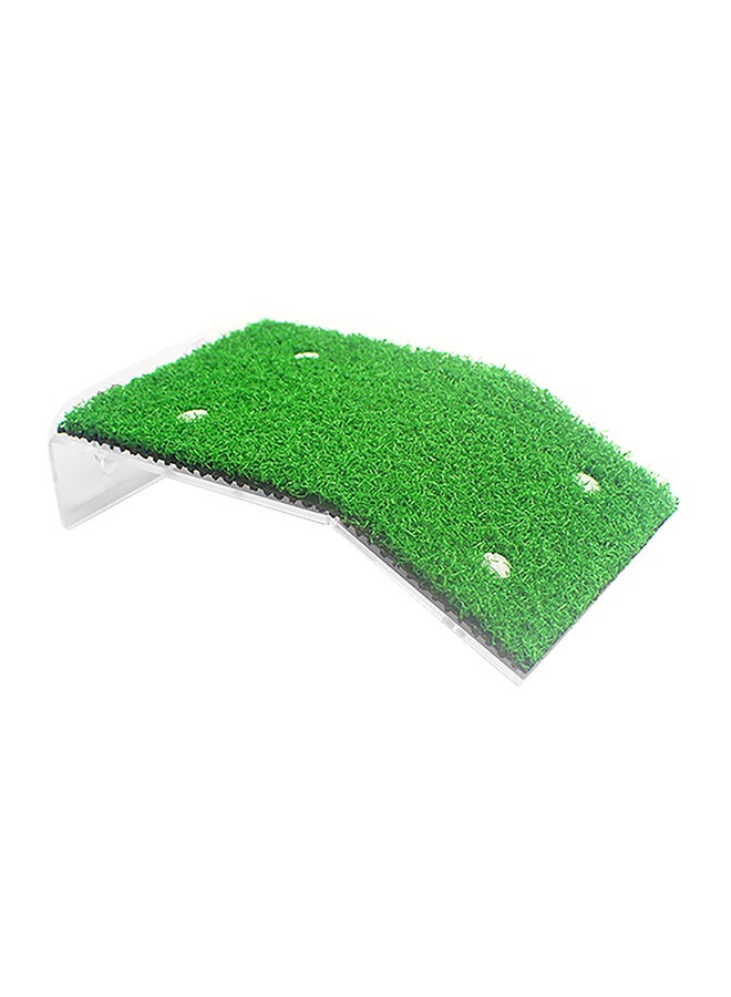 Turtle Ramp Platform Green 25x4x18cm - Image 1