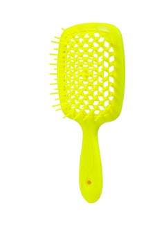JANEKE Super Detangler Hair Brush florecent yellow  - Image 2