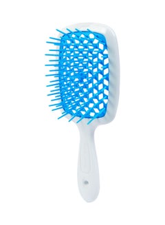 JANEKE Super Detangler Hair Brush White/Blue  - Image 2