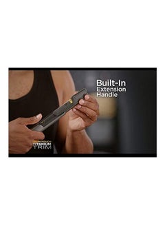 Micro Touch Titanium Trim Hair Cutting Body Shaver and Groomer Tool Set Black  - Image 4