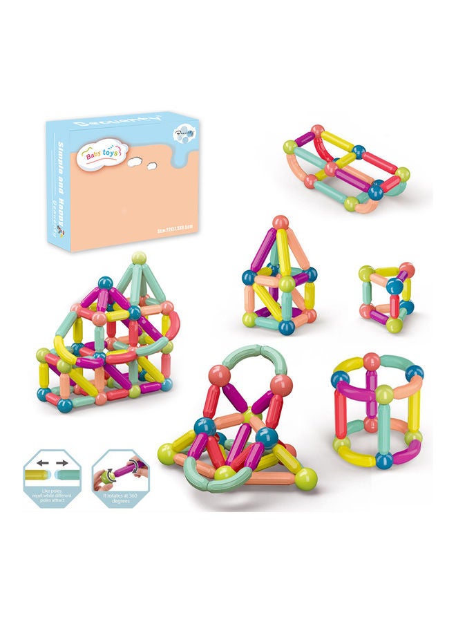 Beauenty 42-Piece Magnetic Ball and Stick Building Block Set  - Image 1