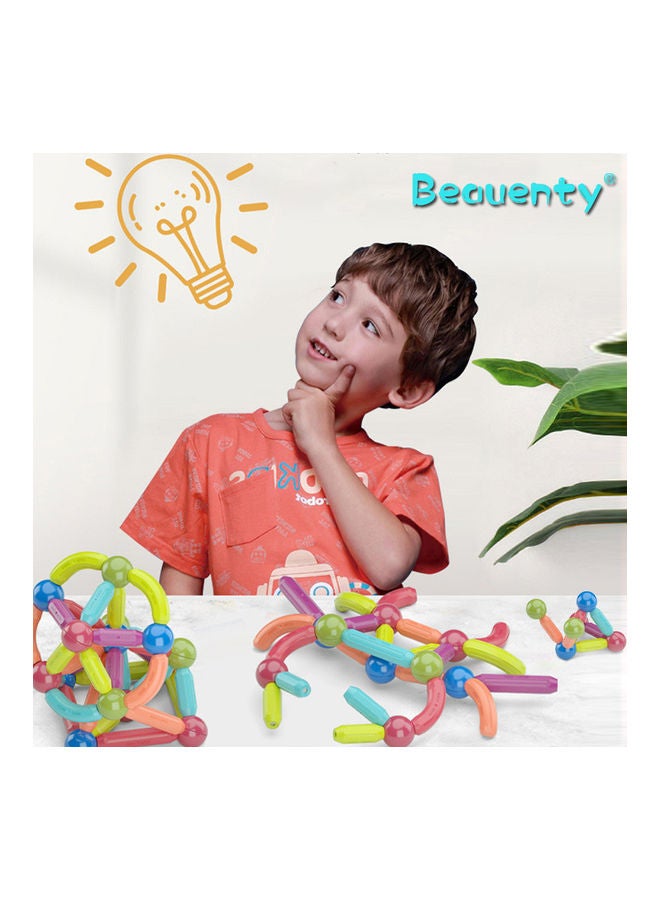 Beauenty 42-Piece Magnetic Ball and Stick Building Block Set  - Image 4