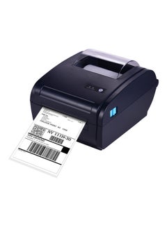 Generic USB and BT Connection Desktop Label Printer Black  - Image 1