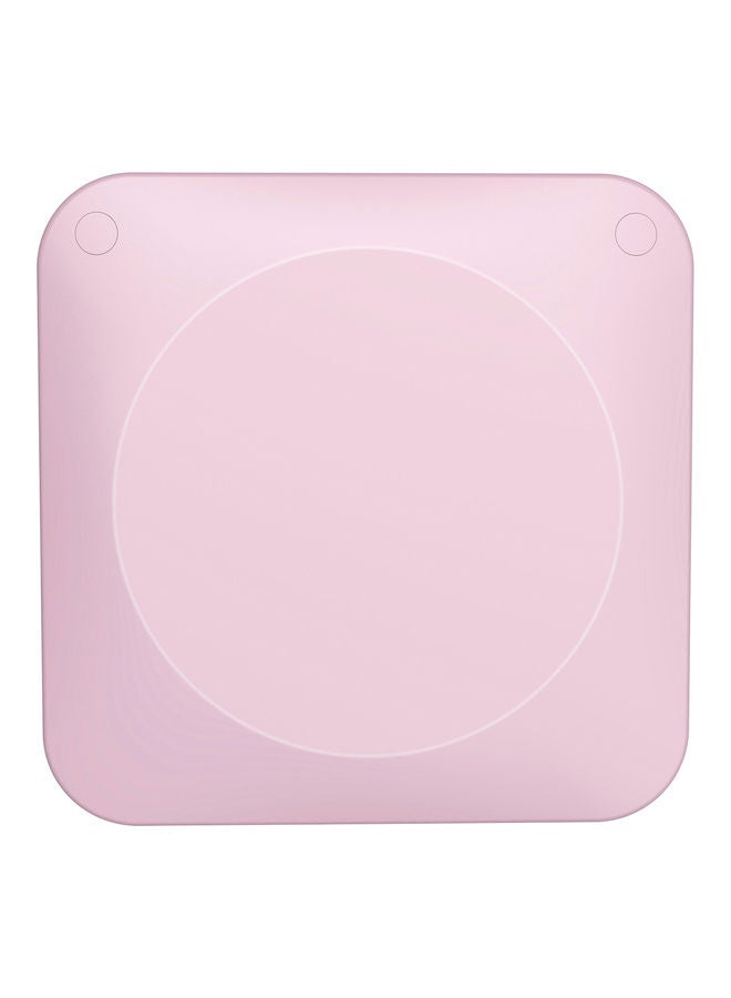 Generic - 200dpi Portable Mini Pocket Thermal Printer with 1 Roll Paper Pink - Image 1