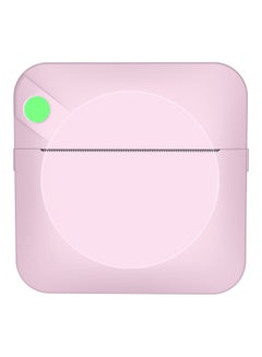 Generic 200dpi Portable Mini Pocket Thermal Printer with 1 Roll Paper Pink  - Image 2