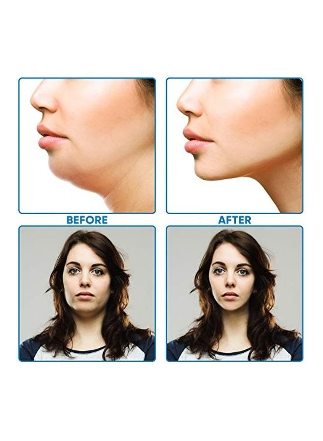 لوير كوزمتيك قناع تنحيف الوجه على شكل حرف V من 5 قطع أبيض 1 X 2 X 1.4بوصة  - Image 4