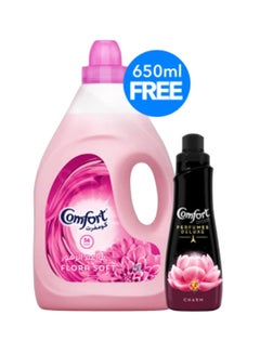 Flora Soft And Assorted Laundry Care Softner 4L + 650ml Pack of 2