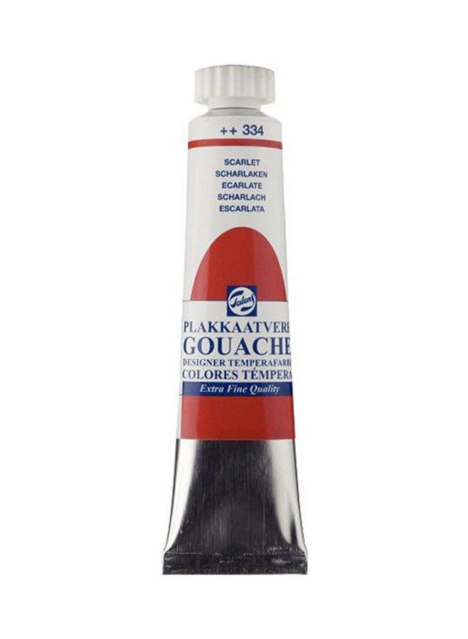 Generic Royal Talens Gouache Tube Red 20ml 