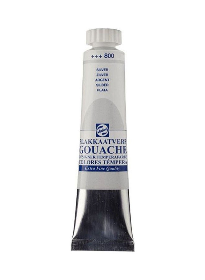 Generic - Royal Talens Gouache Tube Silver 20ml - Image 1