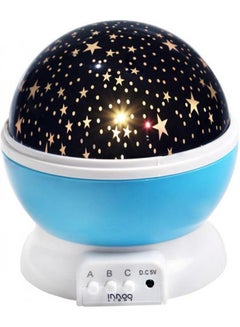 Baby Night Light Moon Star Rotating Projector Led Lamp 9 Color Changing Usb Or Battery Powered Multicolour