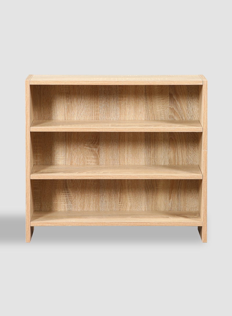Switch - Book Shelf Storage Cabinet Rack Shelf Bookcase - Store Your Book Library In Beige Clay Low Cube Collection - Beige 640*170*600mm - Image 1