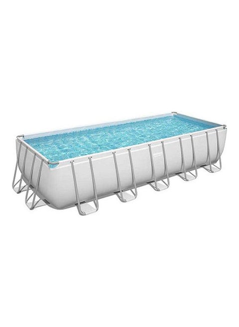 Power Steel Rectangular Above Ground Pool 640X274X132cm
