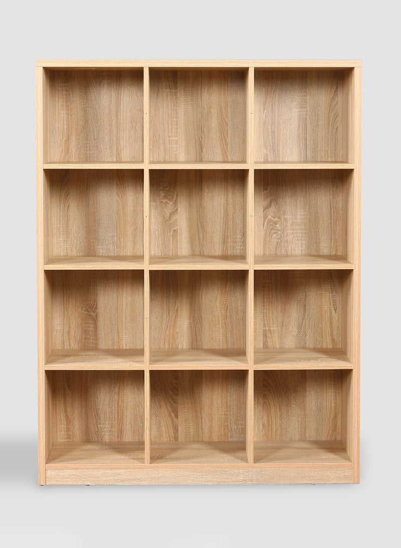 Switch - Book Shelf Storage Cabinet Rack Shelf Bookcase - Store Your Book Library In Beige Arlo Cube Collection - Beige 1119*281*1470mm - Image 1
