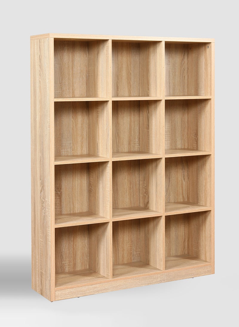 Switch - Book Shelf Storage Cabinet Rack Shelf Bookcase - Store Your Book Library In Beige Arlo Cube Collection - Beige 1119*281*1470mm - Image 1