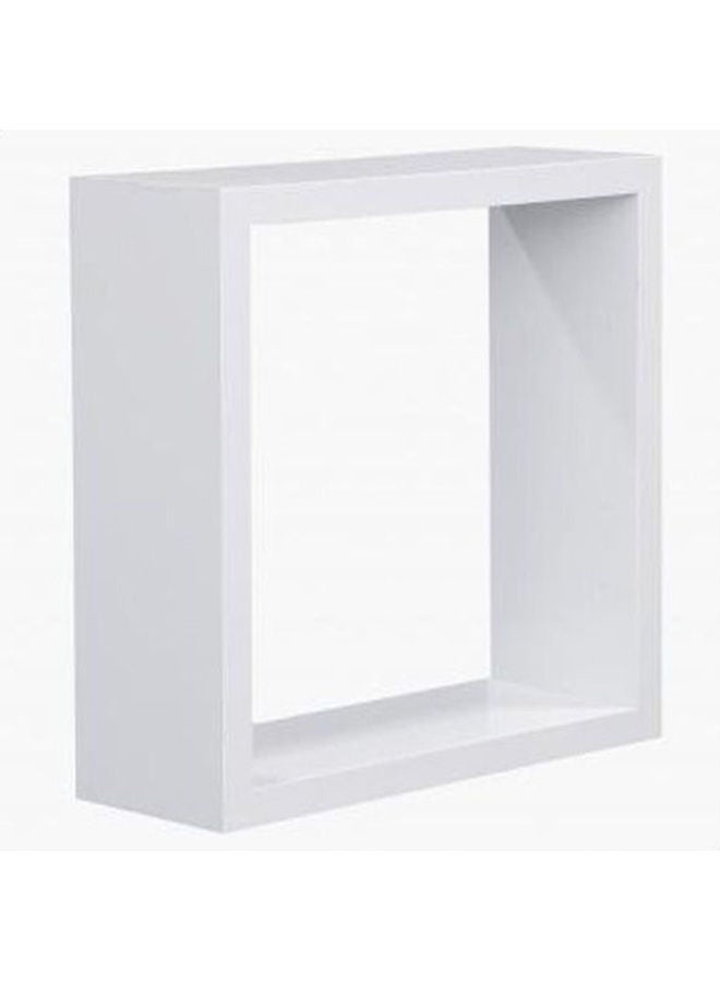 Generic Cubic Wall Shelf White  - Image 2