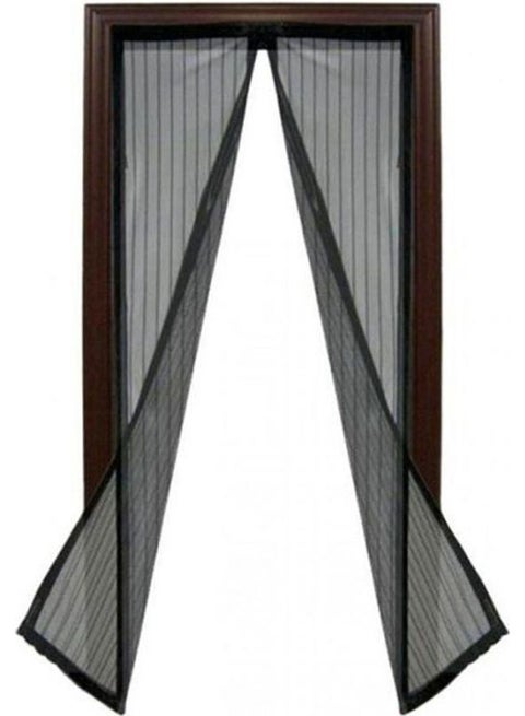 Magic Mesh Instant Screen Door Clear/Black 83X19.5cm
