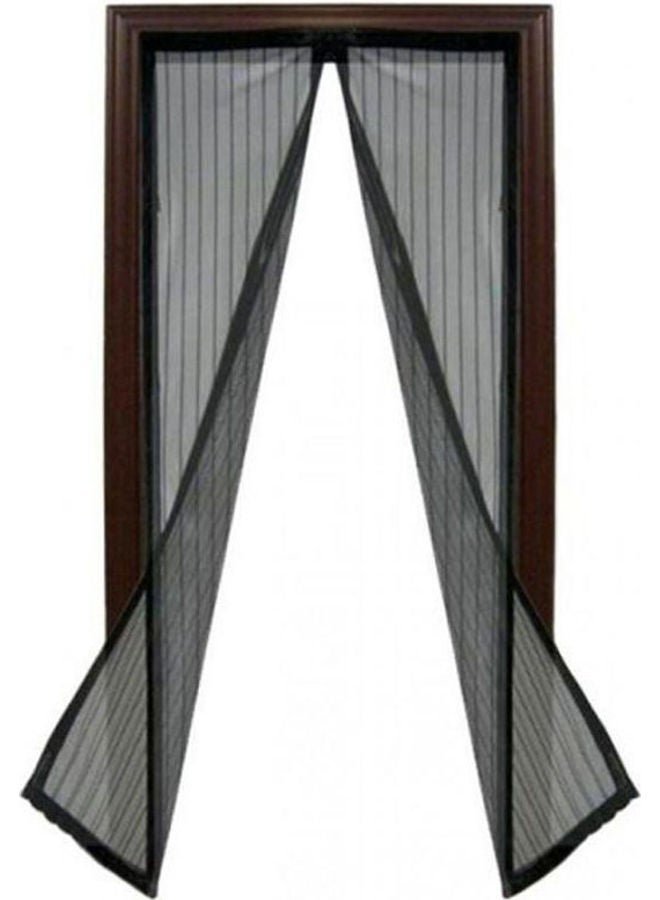 Generic - Magic Mesh Instant Screen Door Clear/Black 83X19.5cm - Image 1