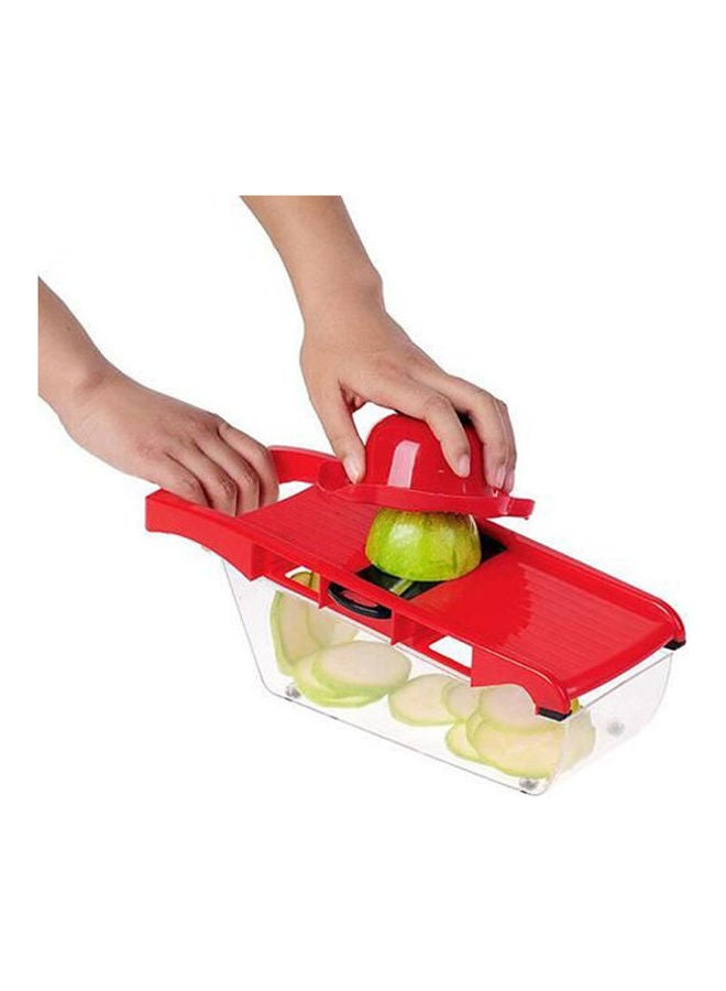 Generic - Slice Grater Kitchen Potato Slicer Vegetable Grater Mandoline Food Slicer Complete Grate Slice Set Multicolour 35.4X10.8X10.8cm - Image 1