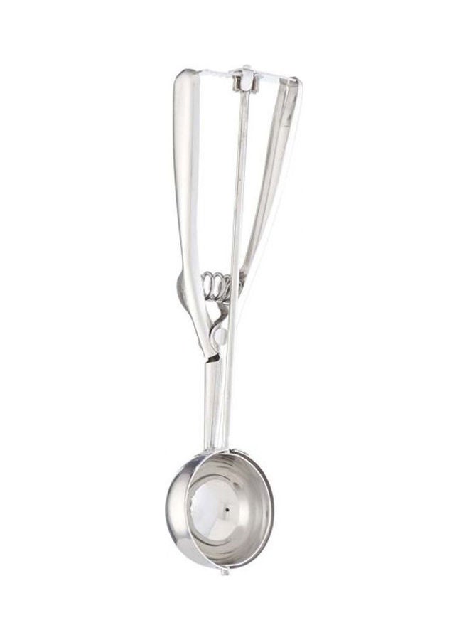 Stainless Steel Ice Cream Scoop With Pressing Handle Silver 26.5X18.9X8.8cm - Image 1
