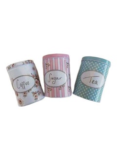 A Set Of 3 Pieces Storage Box Multicolour