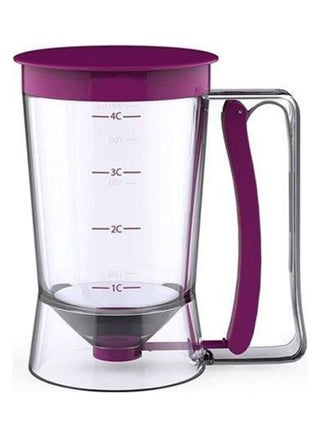 Baking Tool Pancake Batter Dispenser Clear/Purple 11X17X18.5cm - v1626263601/N49146816A_1