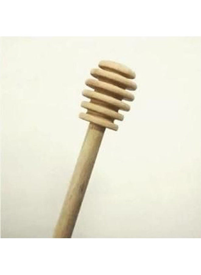 ماركة غير محددة ملاعق عسل من الخشب بني خشبي  - Image 2