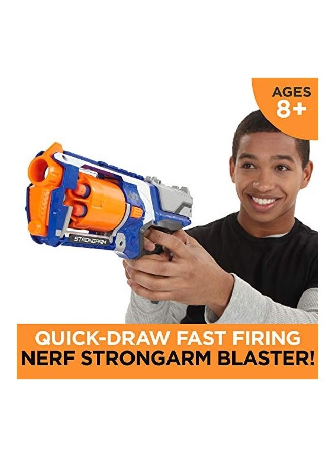 NERF - Elite Strongarm Blaster with Rotating Barrel and 6 Official Dart 7.52X2.87X14.49inch - Image 1