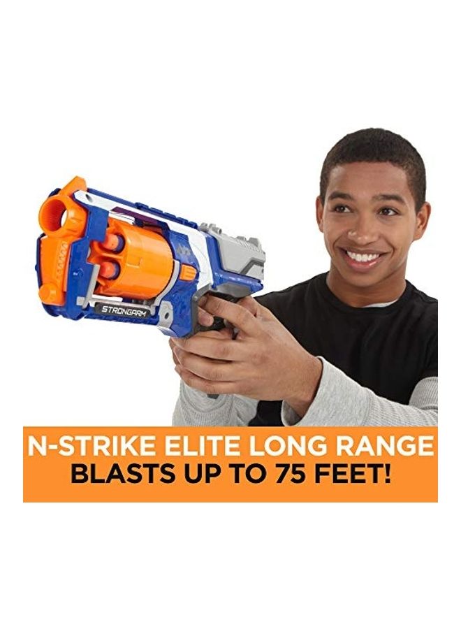 NERF - Elite Strongarm Blaster with Rotating Barrel and 6 Official Dart 7.52X2.87X14.49inch - Image 1