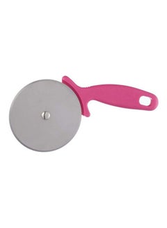 Stainless Steel Pizza Cutter With Plastic Silver-Fuchia 21X10cm - v1626263661/N49146807A_1