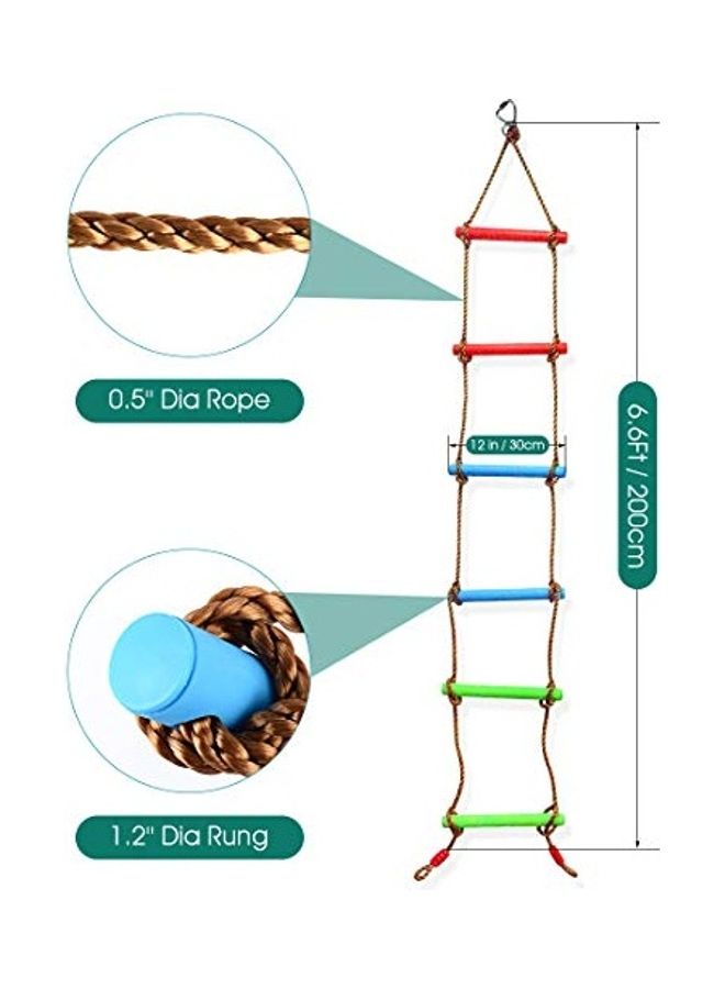 TOPNEW Climbing Rope Ladder for Kids 6.6feet - Image 5
