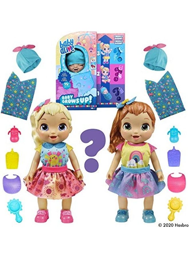 Baby Alive - Growing and Talking Alive Baby Doll With One Surprise Doll And 8 Accessories - Image 1