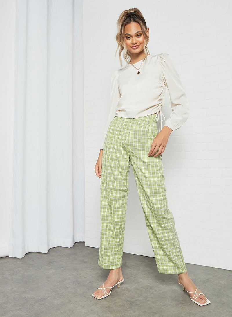Pimkie Ruched Detail Top Off-White  - Image 3