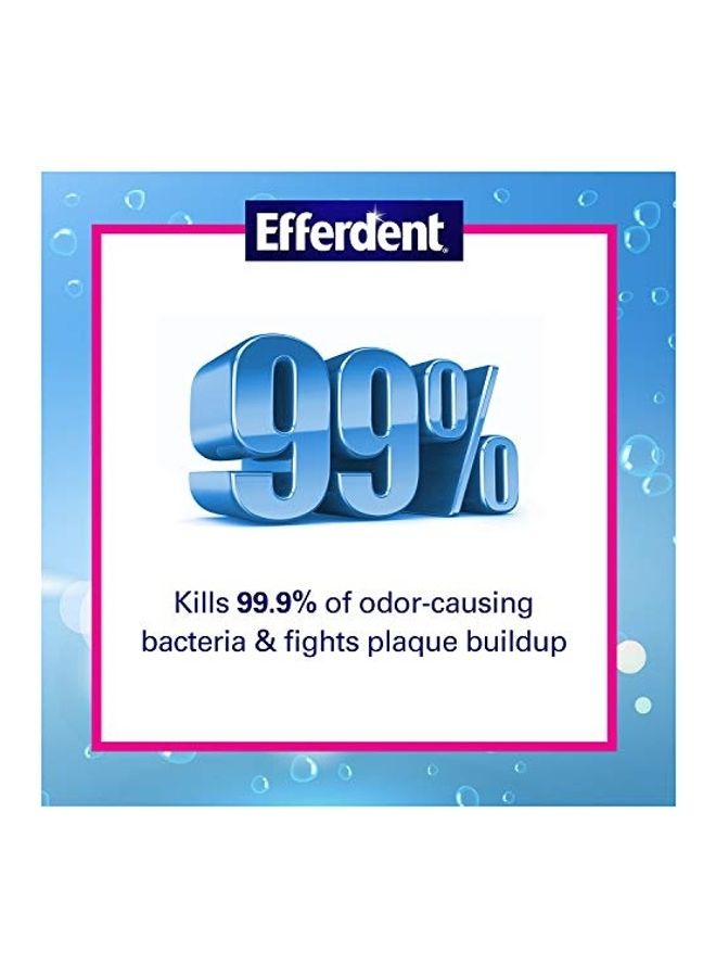 Efferdent 126- Count Anti-Bacterial Dental Cleanser Tablets Multicolour - Image 5