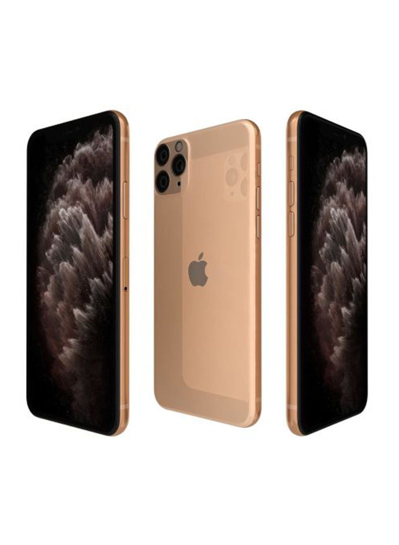 Apple - Renewed - iPhone 11 Pro Max 256GB Gold 4G With Facetime - International Version - Image 1