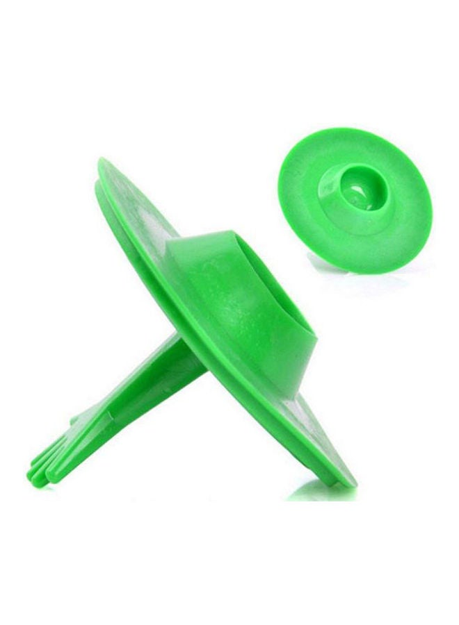 سدادة للحوض وحوض الأستحمام  من السيليكون على شكل يد أخضر - Image 2